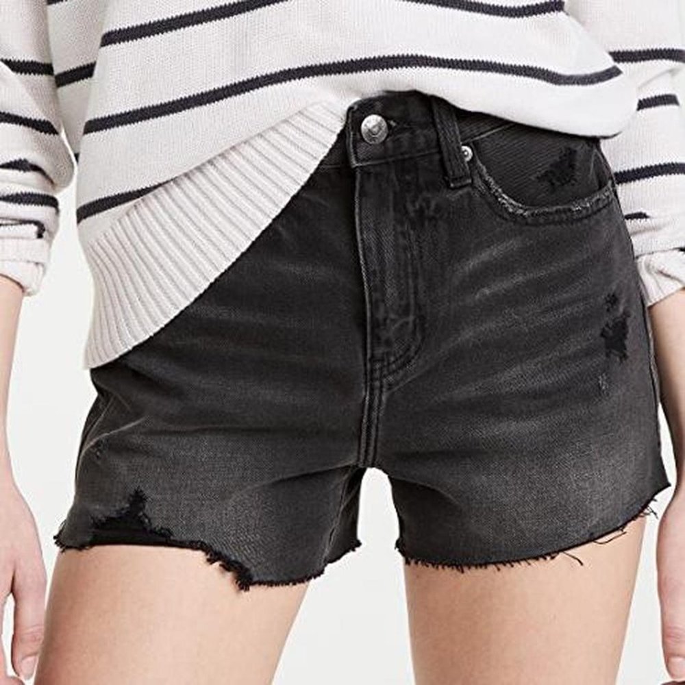 Grey/Black Pistola shorts
